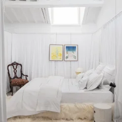 Trapuntino LIFE in Toni di Bianco e Verde US King