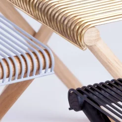 Trestle Tavolino by Omri Revesz