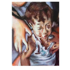 Tristezza Per Favore Vai Via Pittura