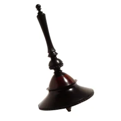 Trottola DarkStyle in ebano e legno di serpente