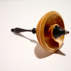 Trottola in ebano e acero #3