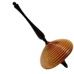 Trottola in ebano e acero #2