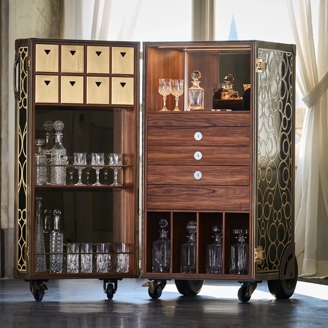 Trunk & Contenitore per Sigari Chicago