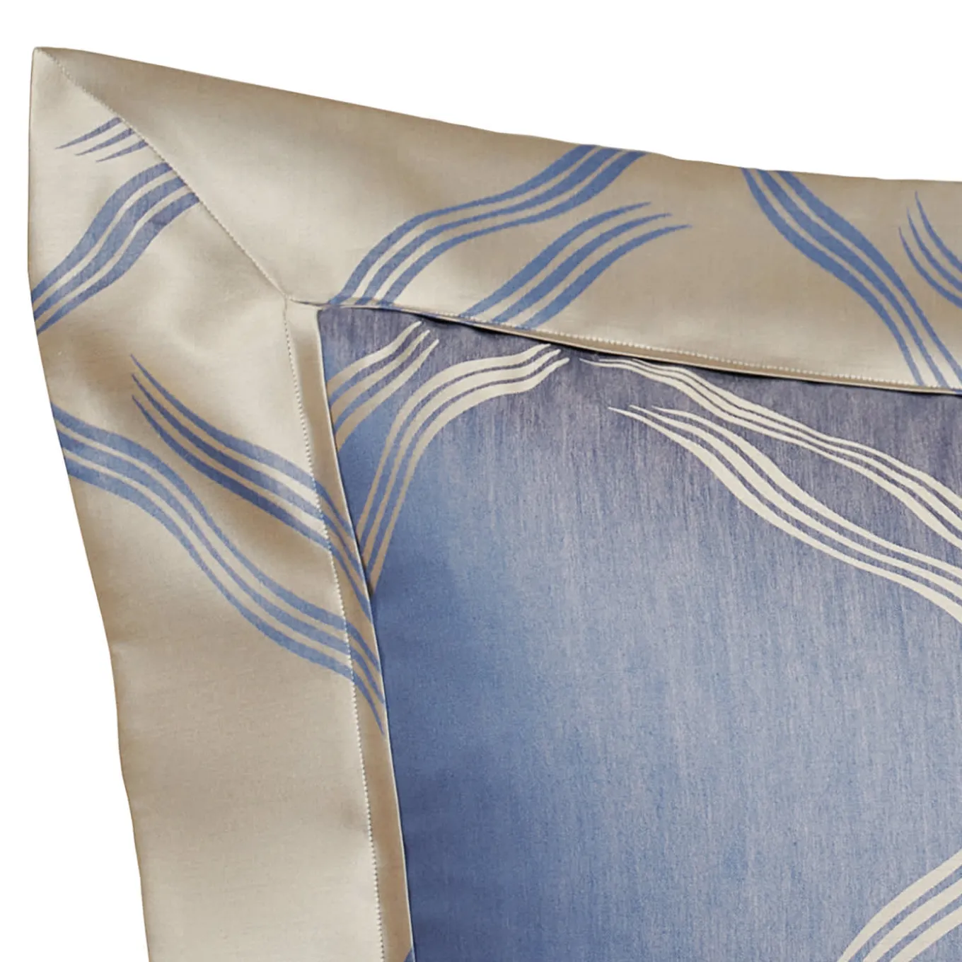 Tuffo Jacquard Assisi Blue US Standard Sham