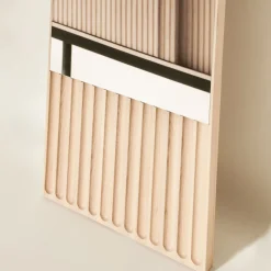 Tutto Sesto Specchio rotondo in frassino naturale