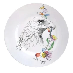 Un piatto per la cena con l'aquila americana di An Ode To The Woods