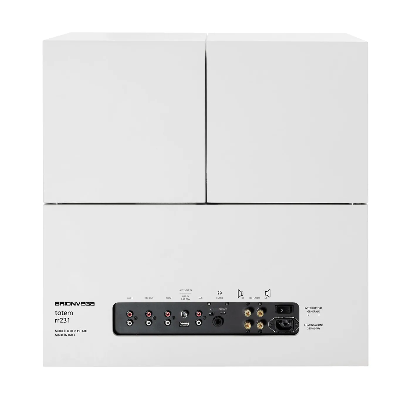 Unità stereo Totem rr231 di Mario Bellini