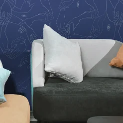 Uno, Nessuno Carta da parati azzurra