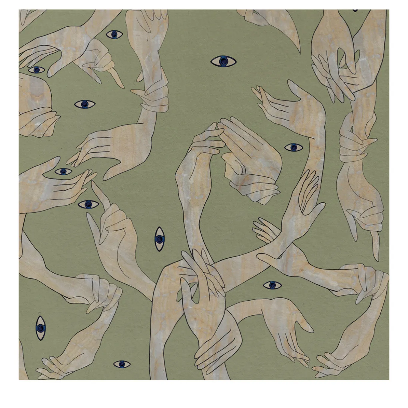 Uno, Nessuno Verde Prato Carta da parati