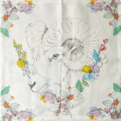 Un'ode al bosco Set di 4 tovagliette policrome assortite