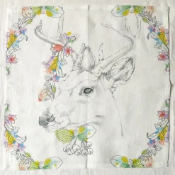 Un'ode al bosco Set di 4 tovagliette policrome assortite