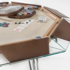 Unootto 8 Player Wood Edition Poker Table