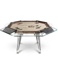 Unootto 8 Player Wood Edition Poker Table