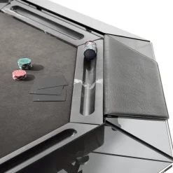 Unootto Tavolo da poker nero a 8 giocatori