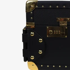 Valigia Regale trapuntata piccola nera