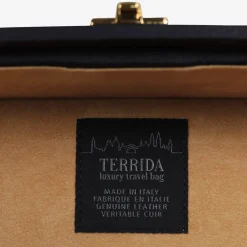 Valigia Regale trapuntata piccola nera