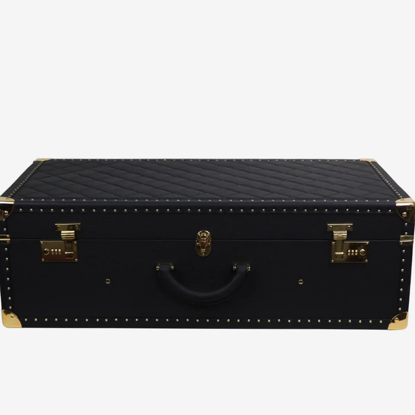 Valigia Regale trapuntata media nera