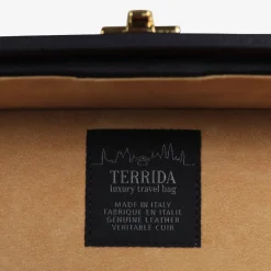 Valigia Regale trapuntata media nera