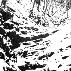Valle innevata, Morterone Disegno