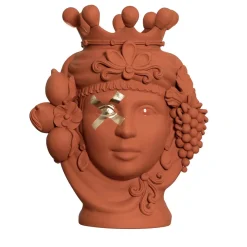 Vaso arancione Donna Assunta