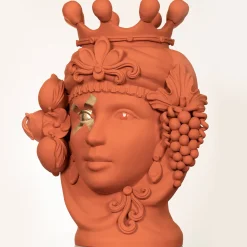 Vaso arancione Donna Assunta