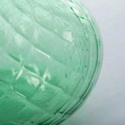 Vaso Balloton verde con bordo blu