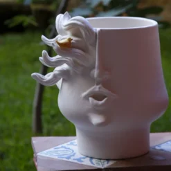 Vaso bianco L'Accidara