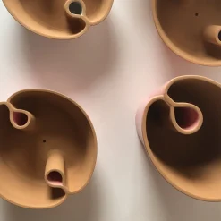 Vaso Bitubo in terracotta