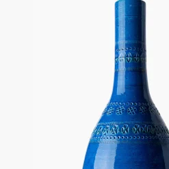 Vaso Bottiglia blu di Aldo Londi
