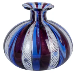 Vaso Campcipolla rosso, bianco e blu