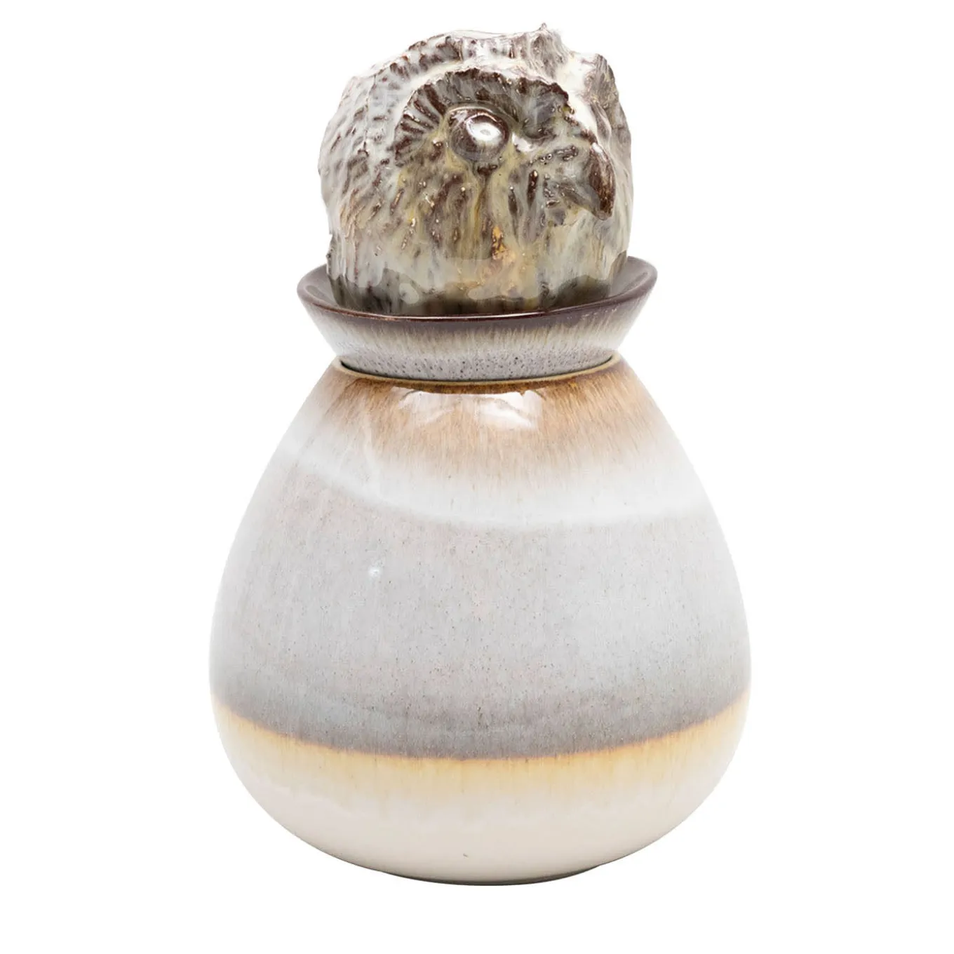 Vaso Canopo Civetta Bianco S