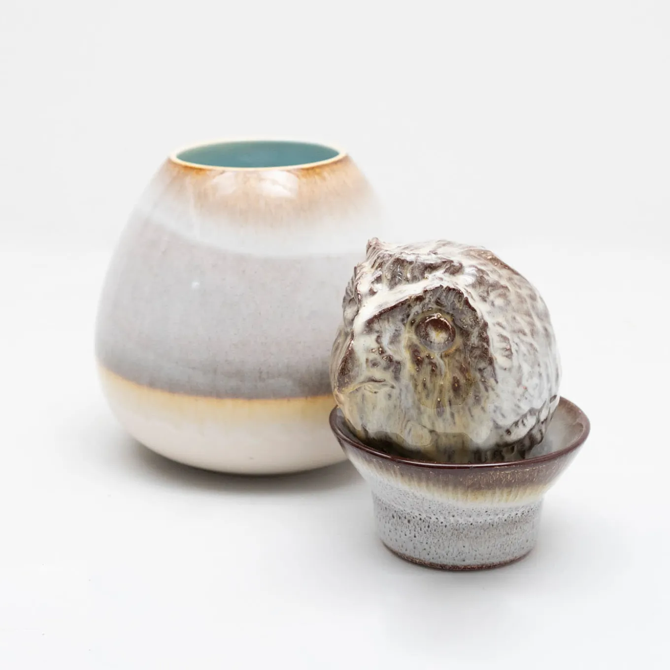 Vaso Canopo Civetta Bianco S