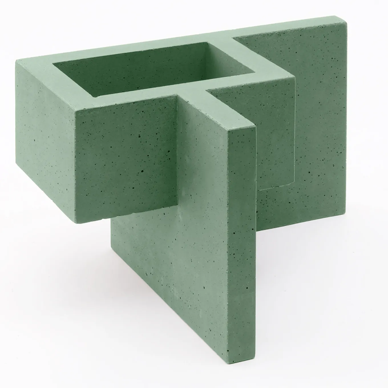 Vaso Chandigarh II verde menta