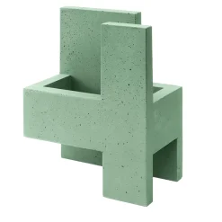 Vaso Chandigarh IV verde menta