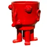 Vaso da fiori rosso Grande Walking Head