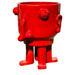 Vaso da fiori rosso Grande Walking Head