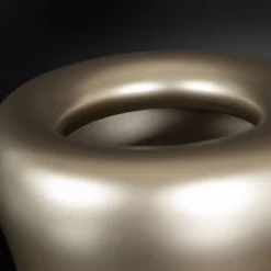 Vaso decorativo Bean Satin Beige #2