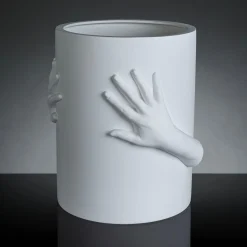 Vaso decorativo bianco Obice David's Hands