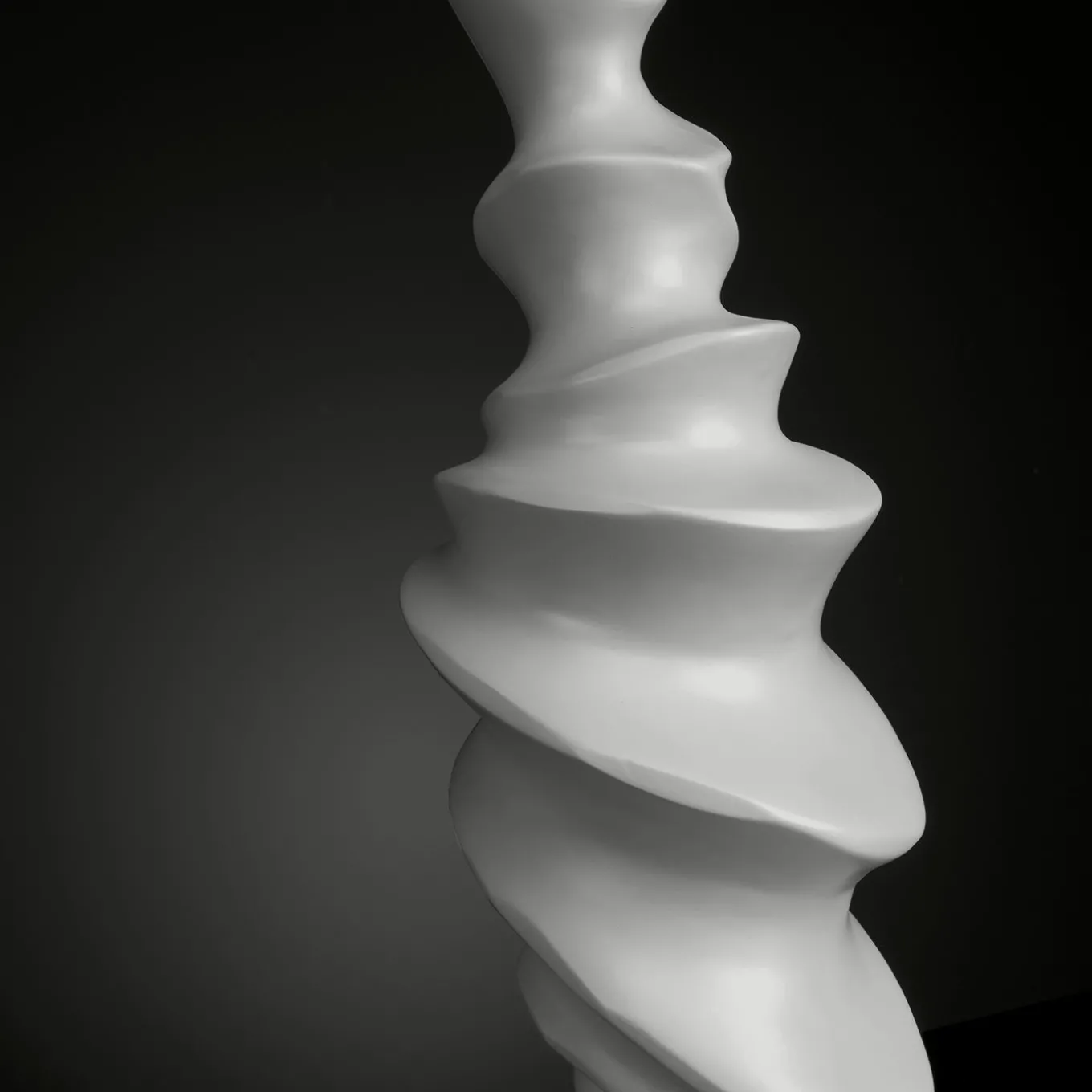 Vaso decorativo grigio piccolo Sharp Pei