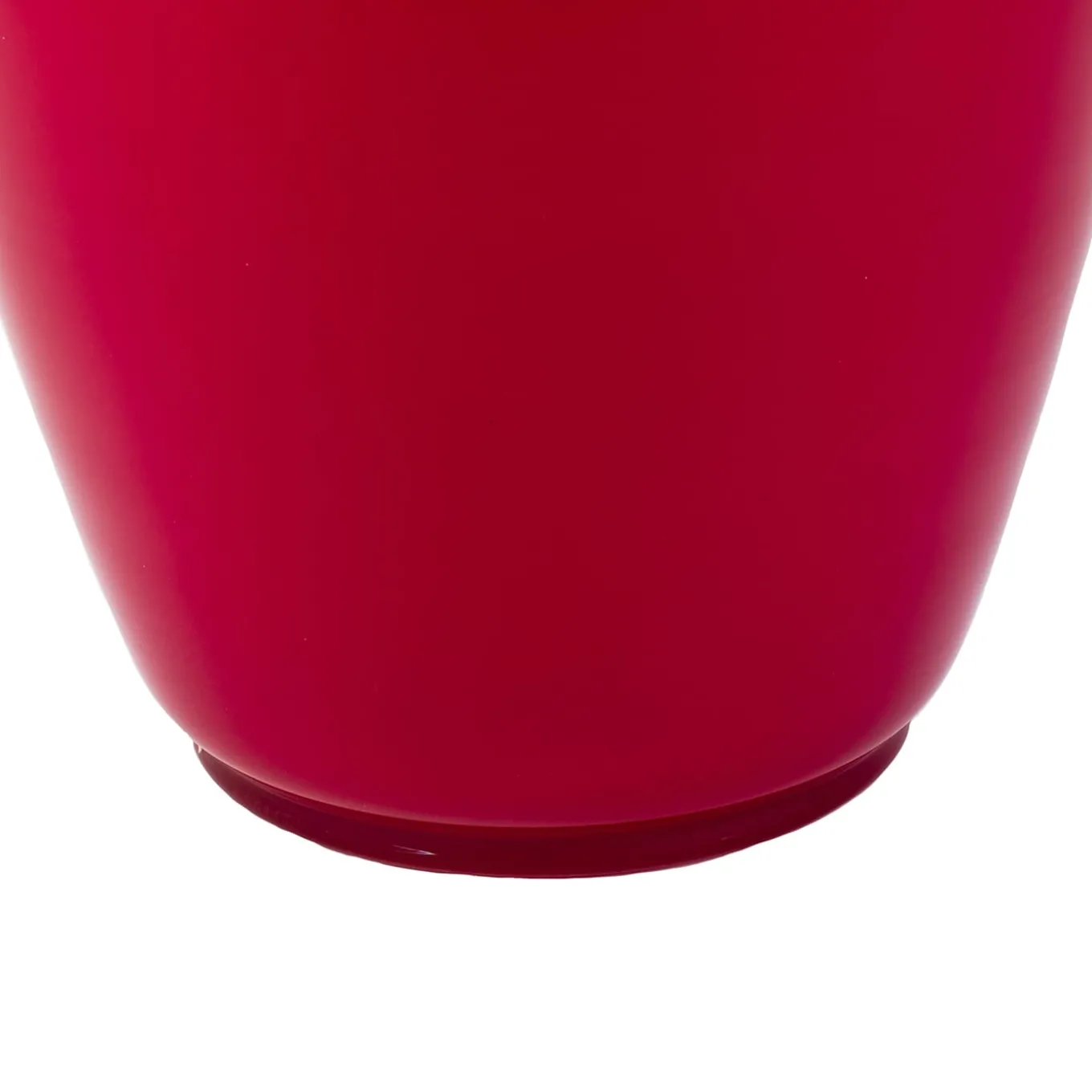 Vaso Demajo Incamiciato Rosso e Bianco