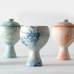 Vaso di erbe verdi Graal