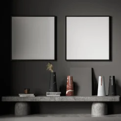 Vaso Elara Bianco Carrara e Verde Alpi