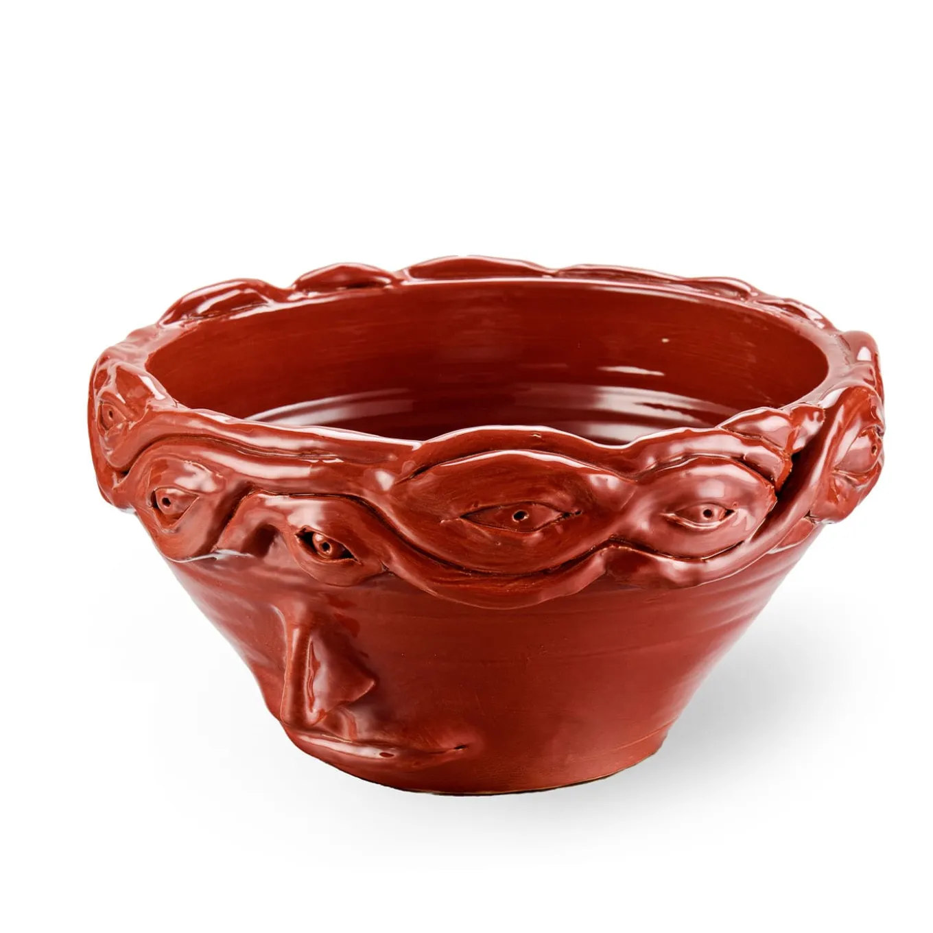 Vaso eye Rosso #2