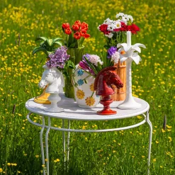 Vaso figurativo in ceramica Cheval Blanc