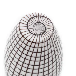 Vaso Grid bianco e nero