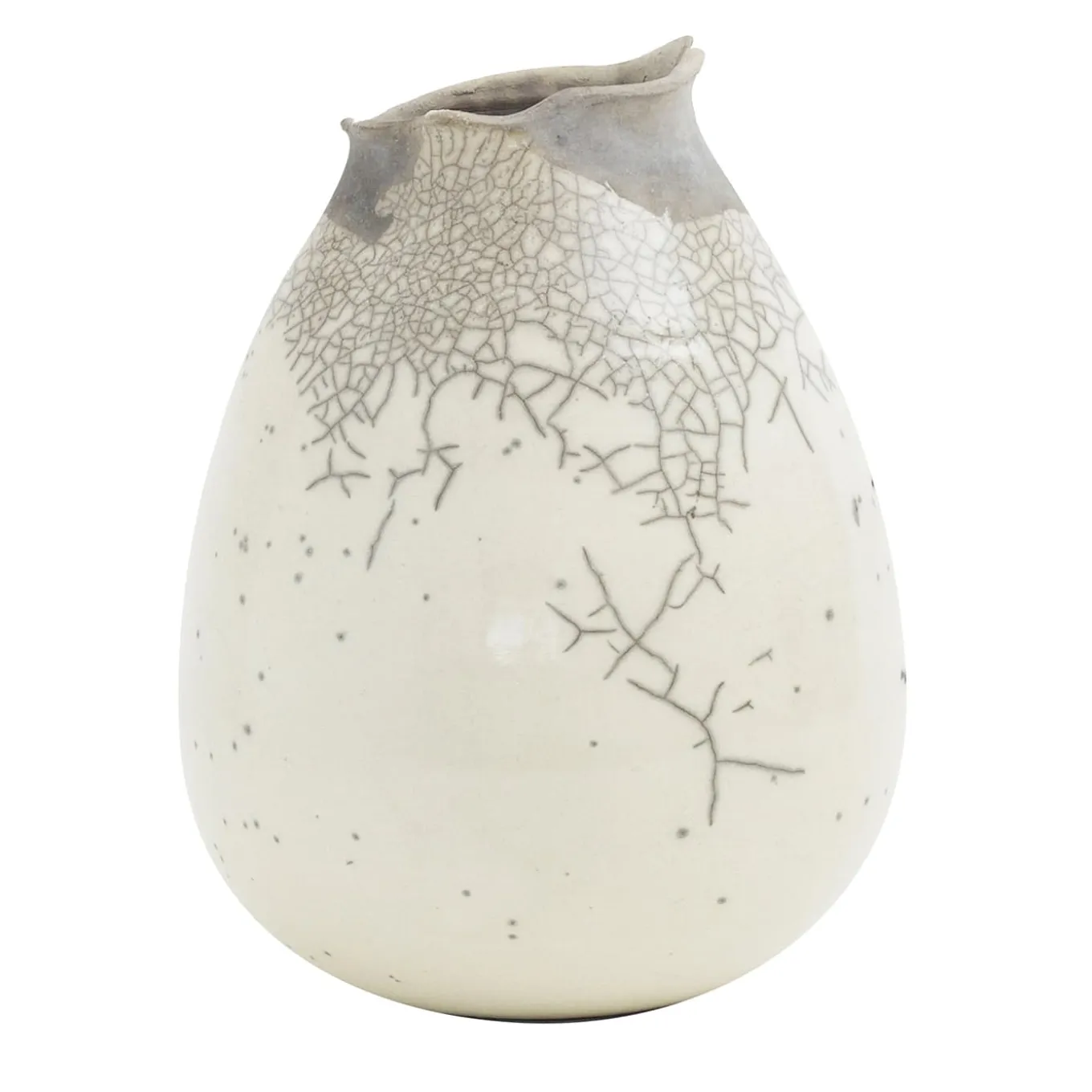 Vaso grigio Impermanenza