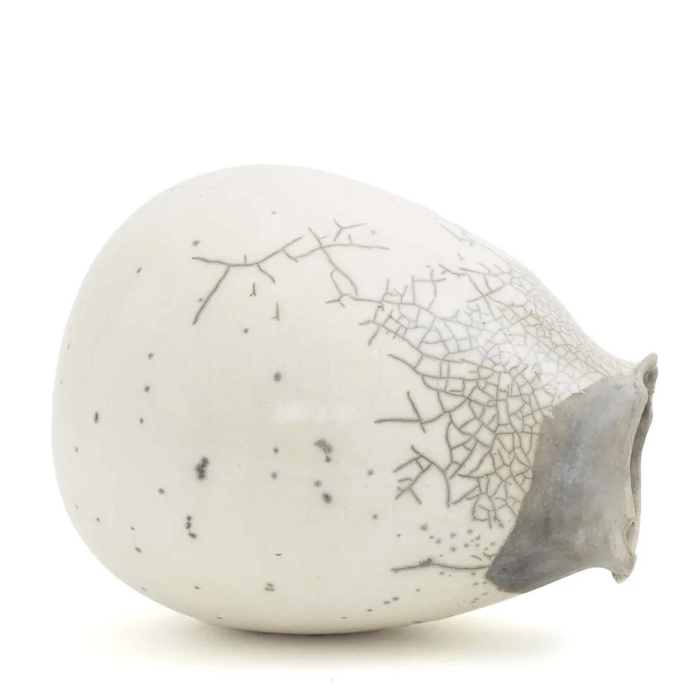 Vaso grigio Impermanenza