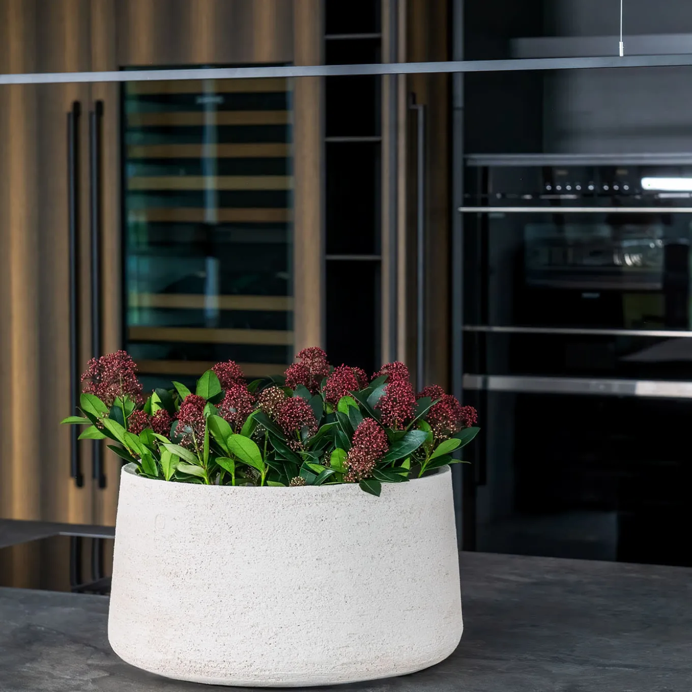 Vaso in ceramica bianca Tropea