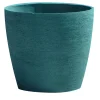 Vaso in ceramica blu Malibu