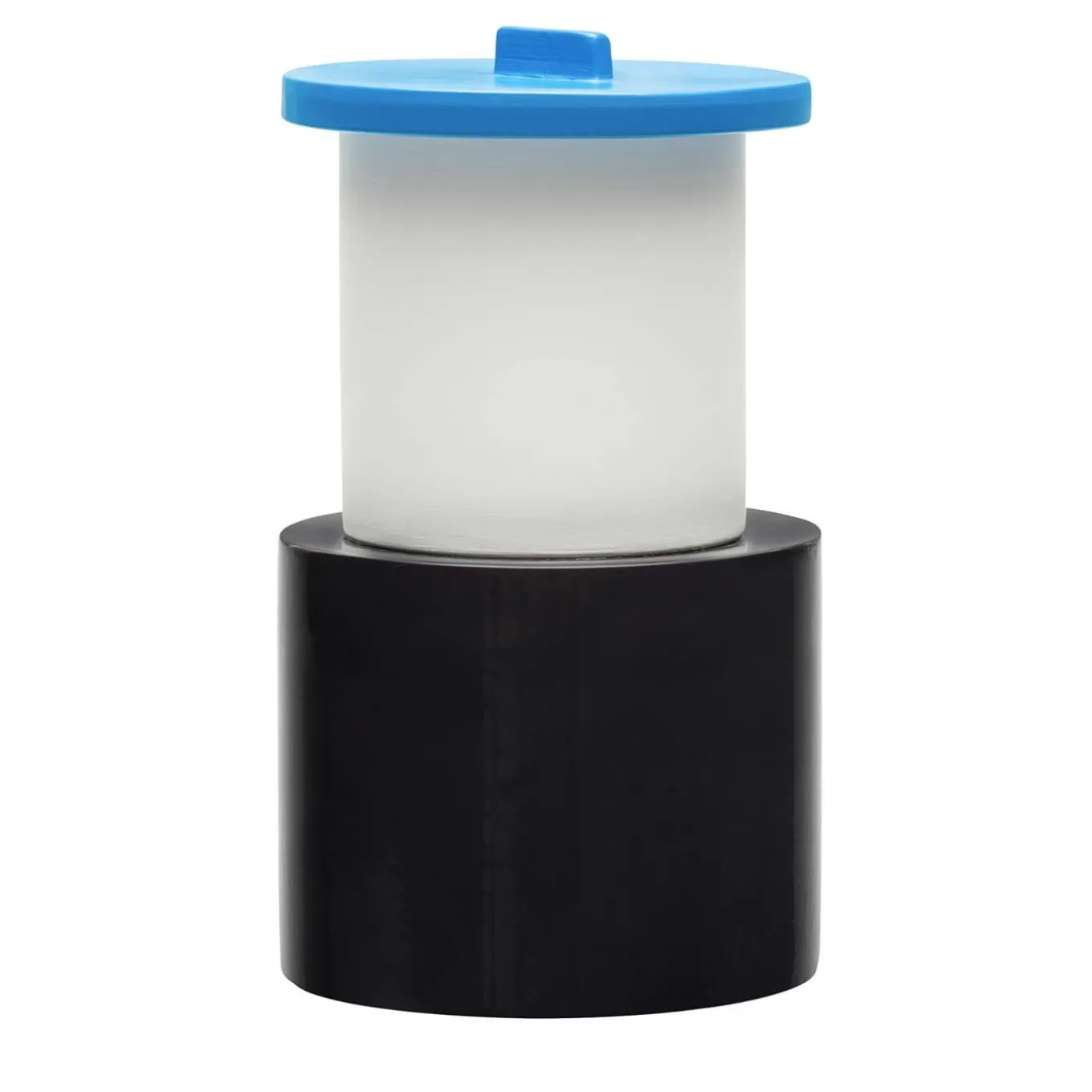 Vaso in ceramica con coperchio Tiglio di Nathalie Du Pasquier - Post Design